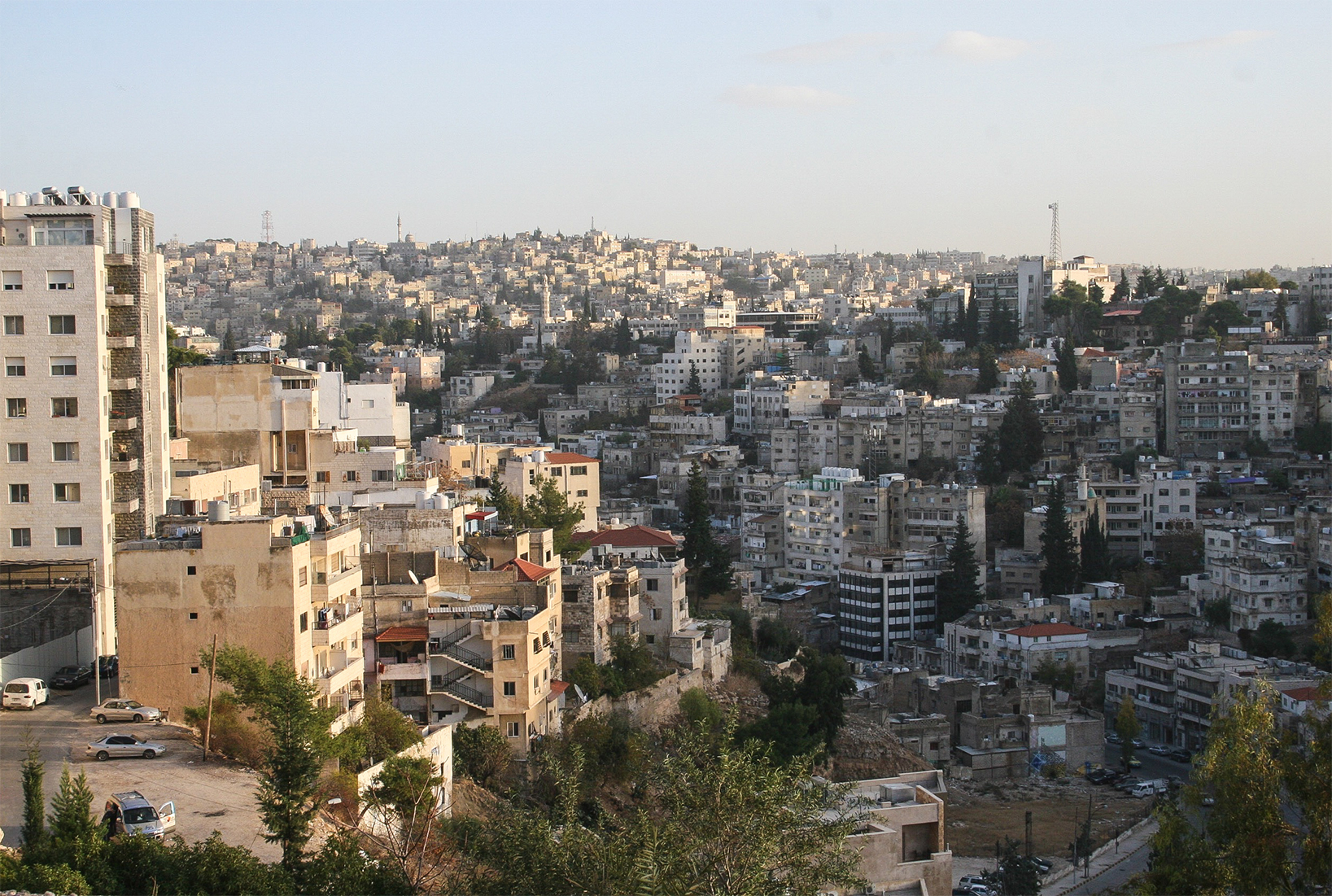 Amman hill view